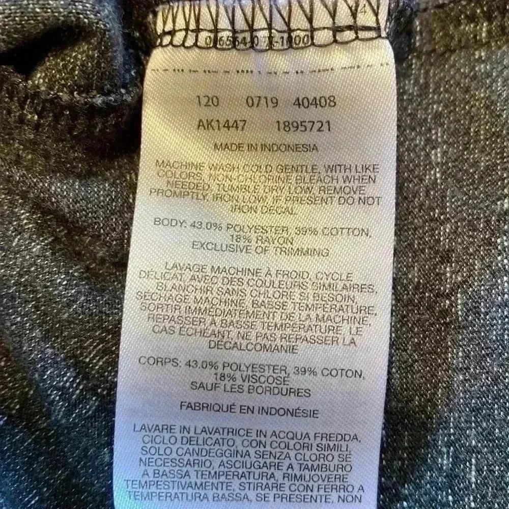 Columbia Woman’s Heathered Dark Gray Tank Top, Sleeveless Top, Size Large. - Picture 7 of 10